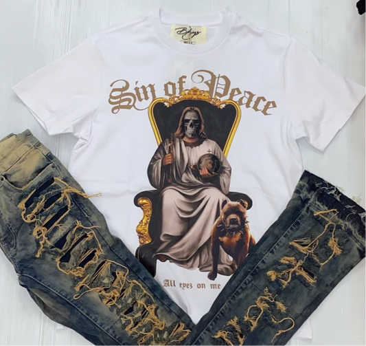 Sin of peace tee