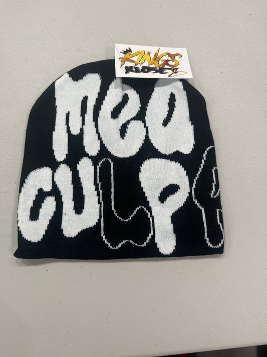 Black Meaculpa Beanie