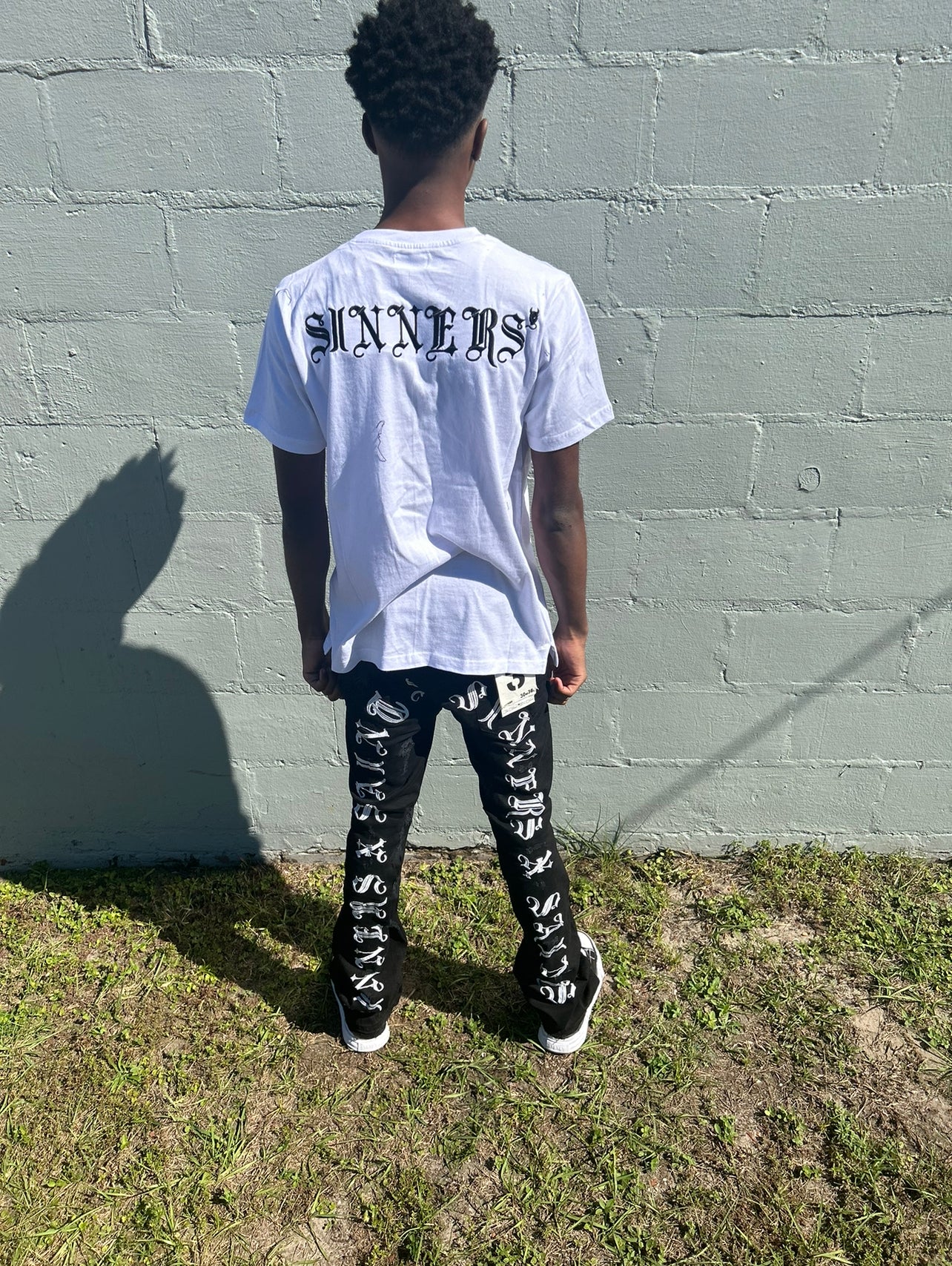 Saints x Sinners Black & Whit Tee