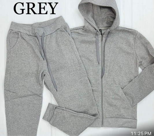 Grey Jogger Set