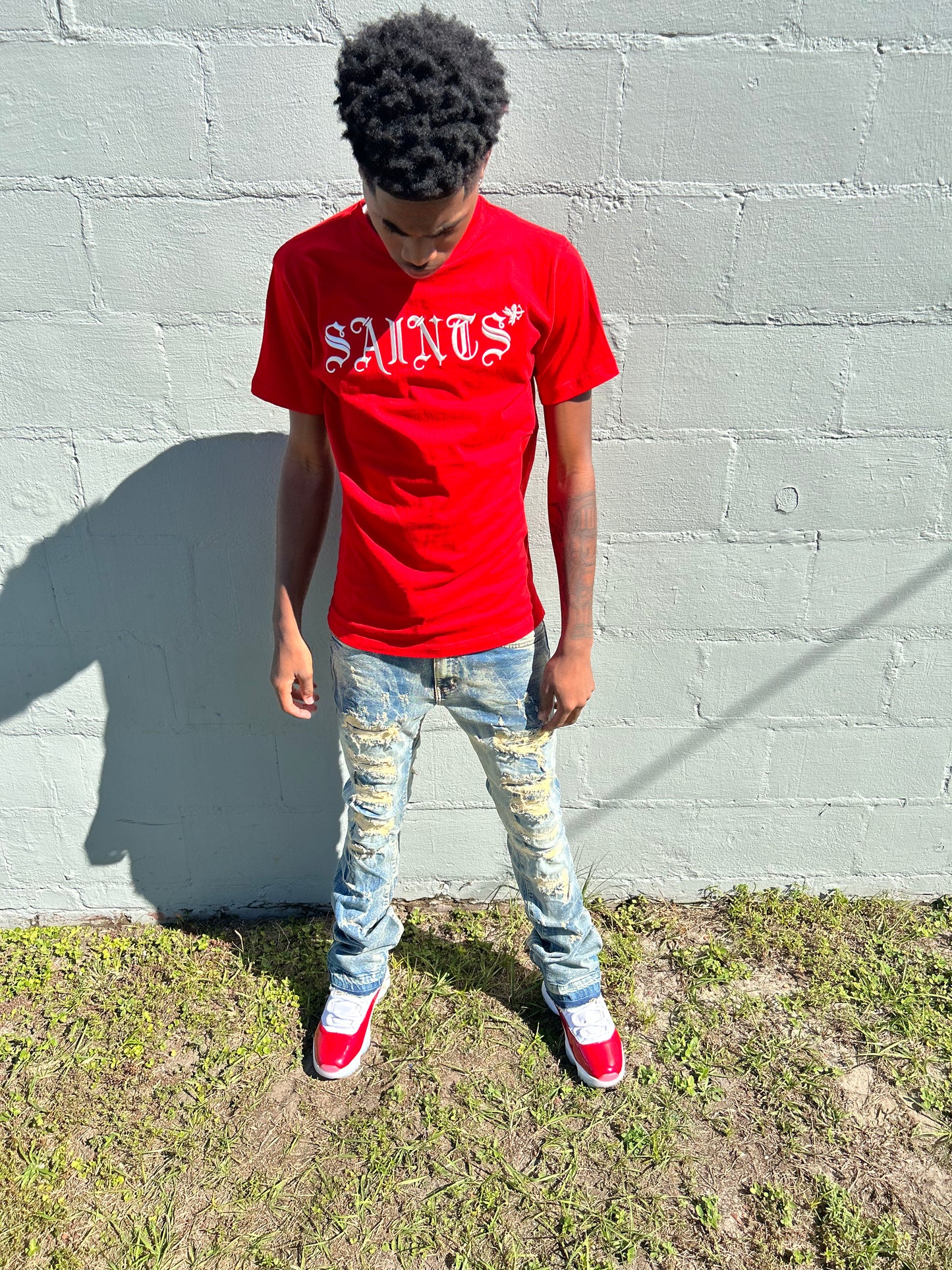 Saints x Sinners Red Gut Jeans