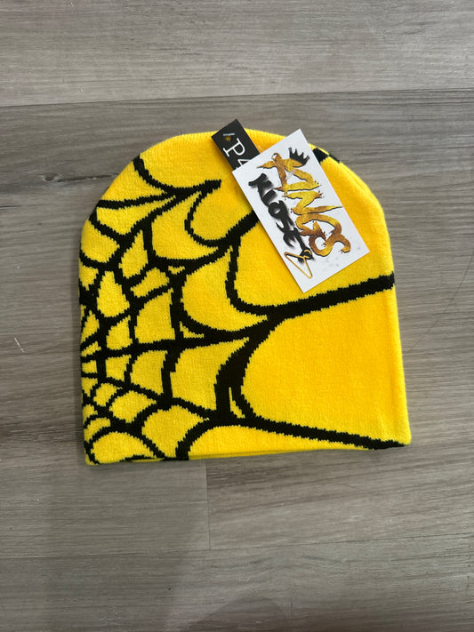 Spyder Beanie yellow and Black