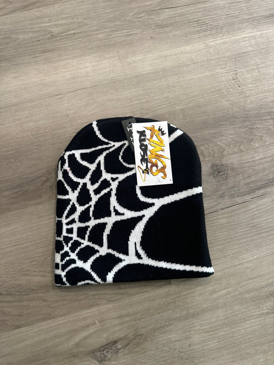 Spyder Beanie Black and White