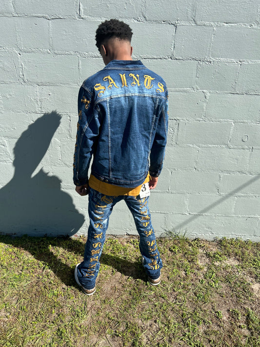 Saints x Sinners Jean Jacket