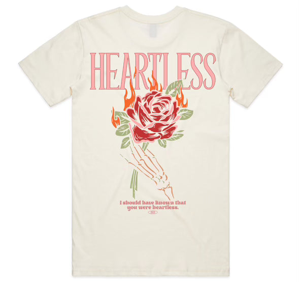 Pink Heartless Tee