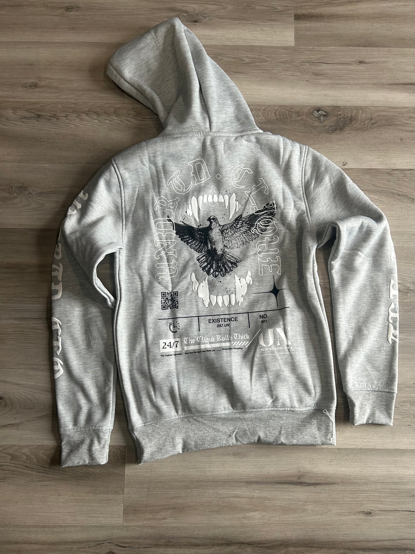 Undrtd Cool Grey Hoodie