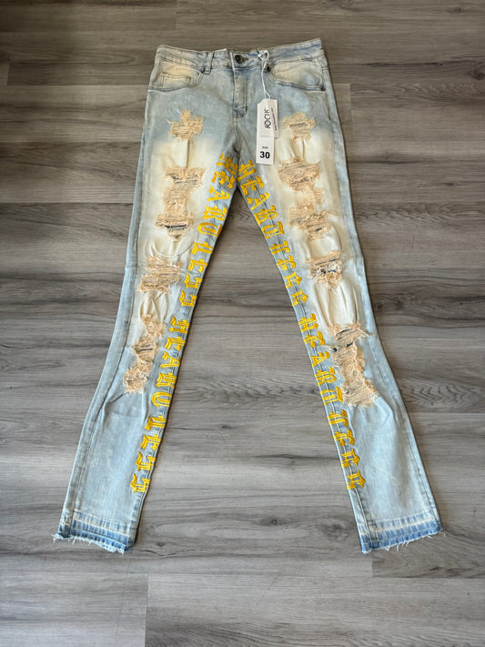 Yellow Gut Slim Jeans