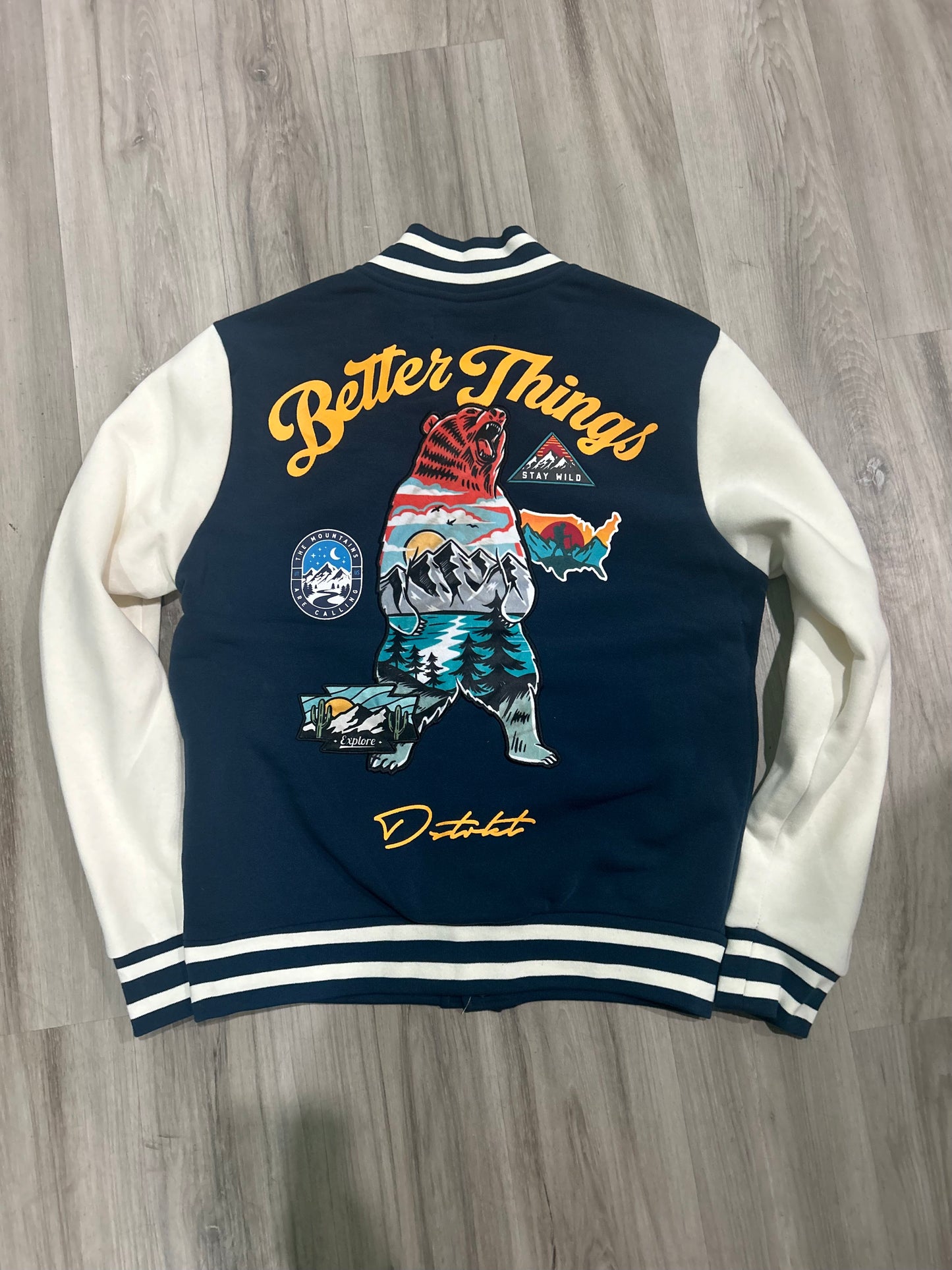 Turks & Caicos Letterman Jacket