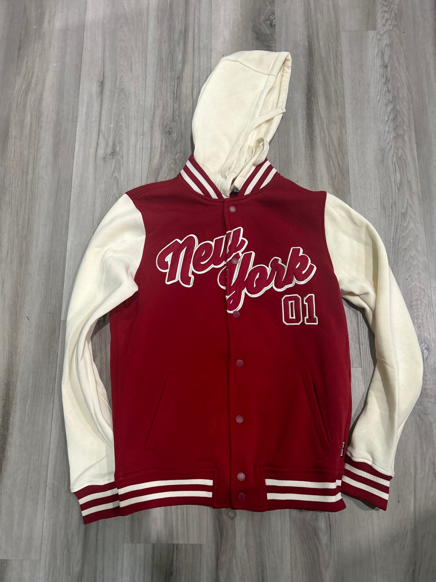 Checkmate Fleece Letterman Jacket