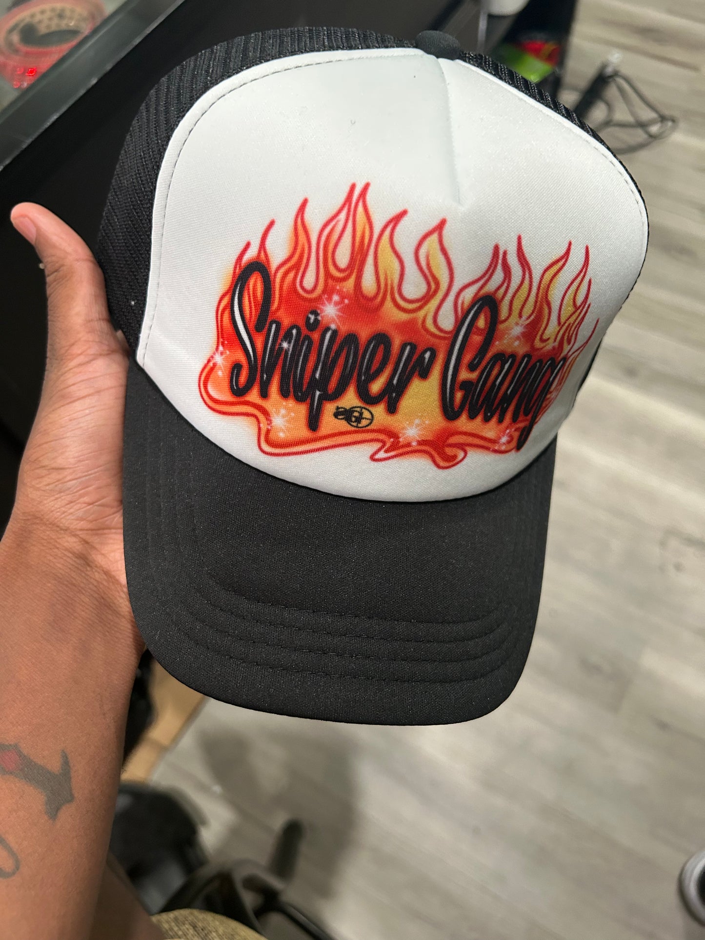 Sniper airbrush hat