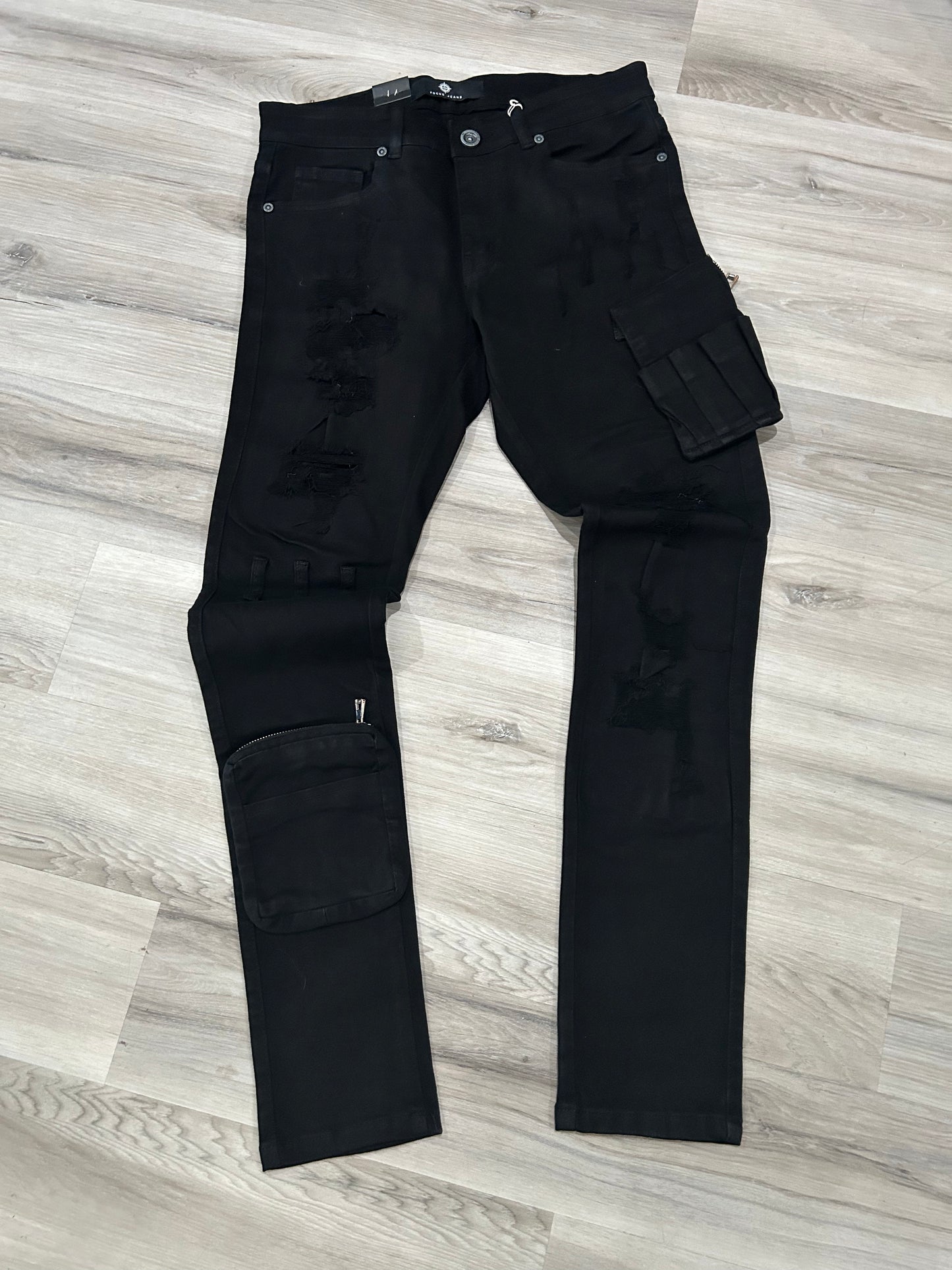 CBFW Pocket jean Black