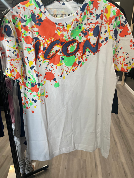 Icon splat tee