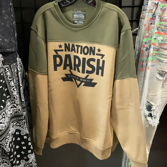 Green parish Crewneck